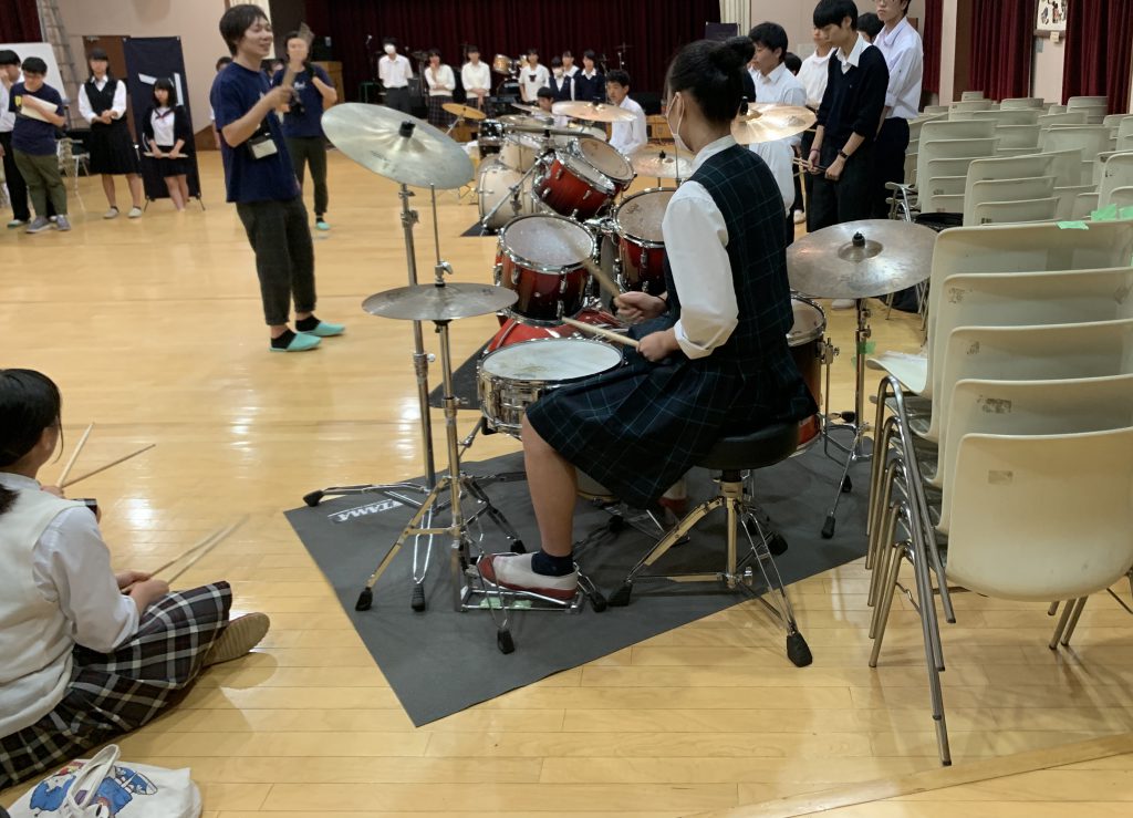 軽音楽部・技術講習会参加 [公式]山村国際高等学校