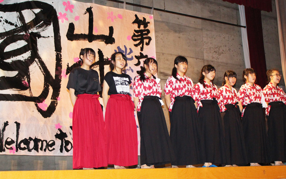 書道部 学校生活 山村国際高等学校 学校法人山村学園