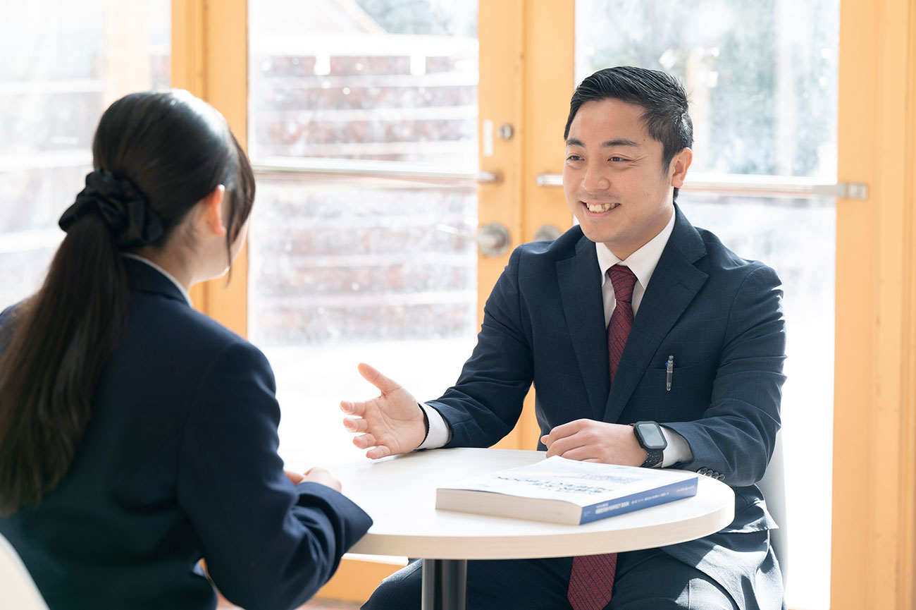 生徒の適性に応じた、きめ細かい進路指導