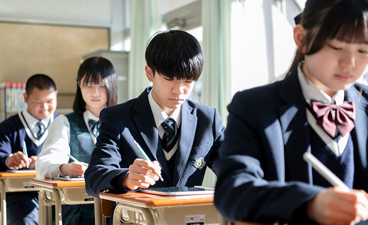 模試をはじめ豊富なサポート体制