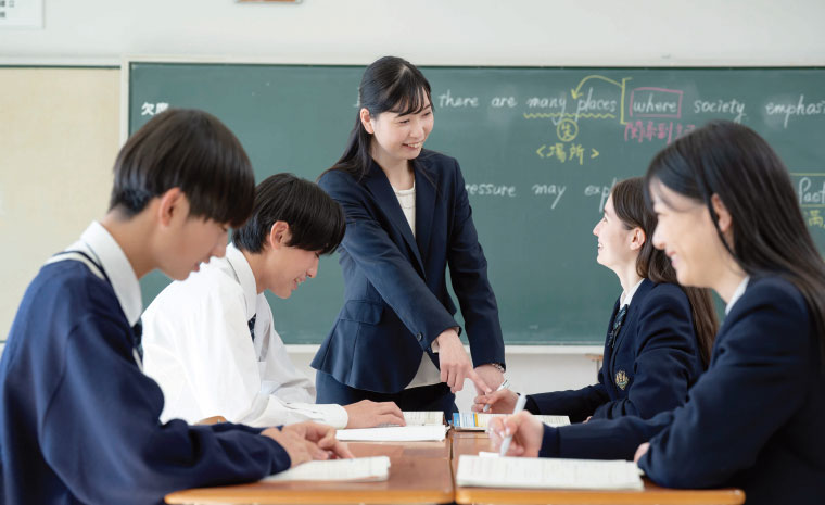 模試をはじめ豊富なサポート体制